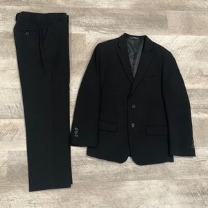 Calvin Klein Boys Black Suit